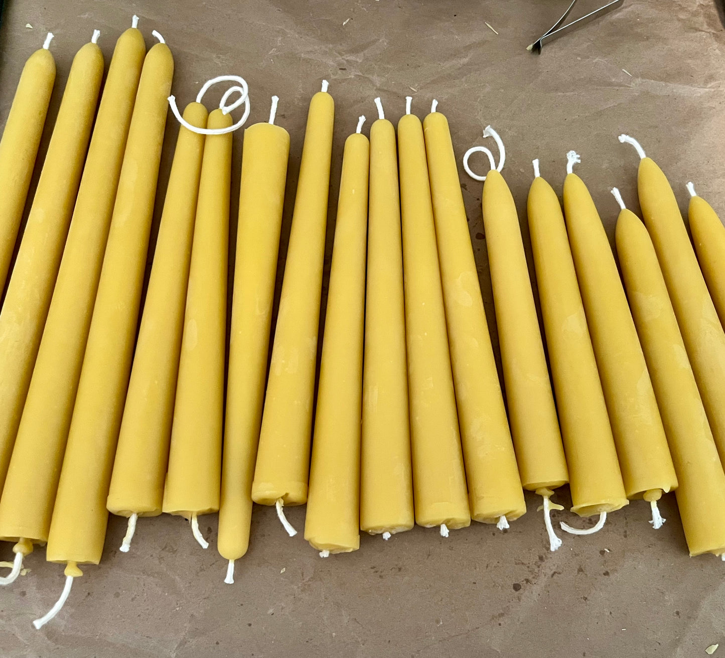 Beeswax Tapers